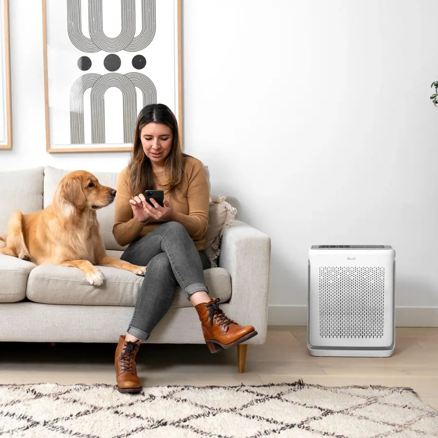 Levoit - Vital 200S Smart Air Purifier - White/Grey