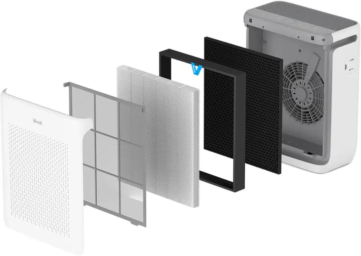 Levoit - Vital 200S Smart Air Purifier - White/Grey