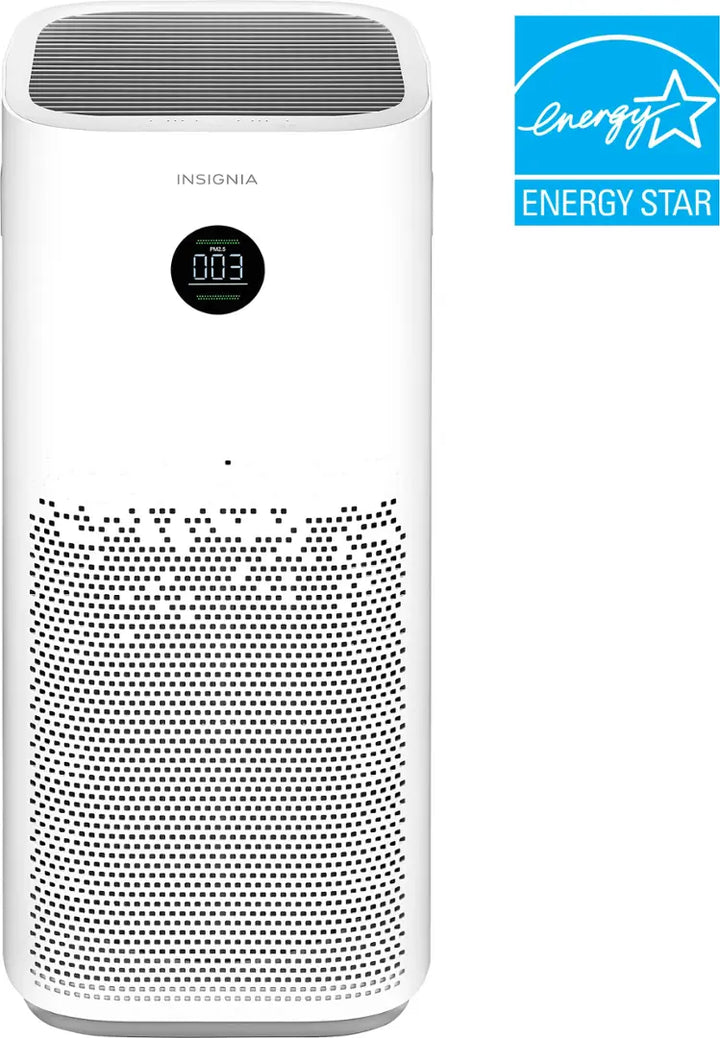 Insignia™ - 497 Sq. Ft. HEPA Air Purifier with ENERGY STAR Certification - White