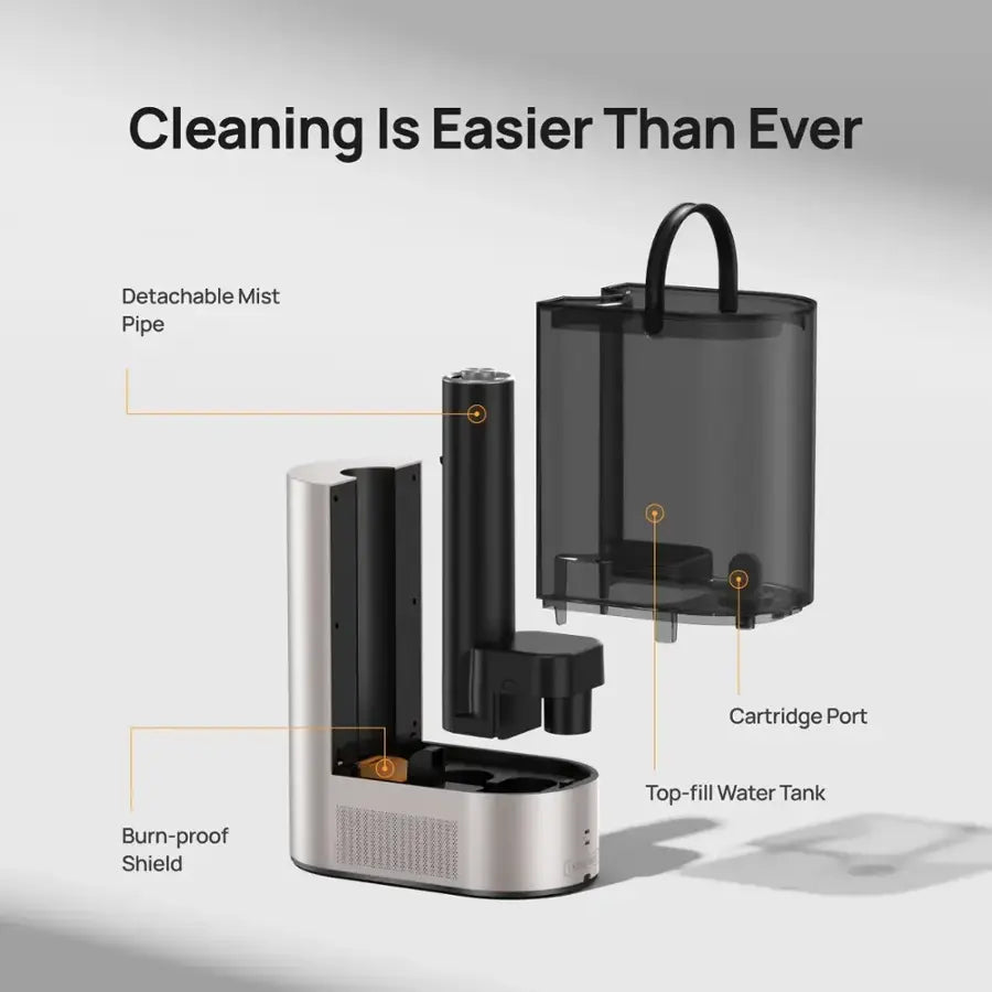 Dreo - 1.6 Gal Smart Ultrasonic Warm & Cool Humidifier with Dual Aroma Pad Tray, HM813S - Champagne