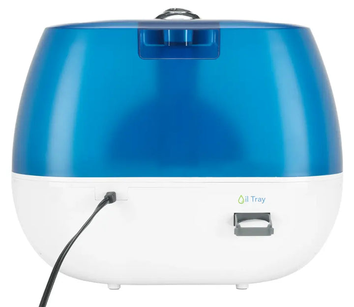 PureGuardian - Ultrasonic 2 Gal. Warm and Cool Mist Aromatherapy Humidifier - Blue/White