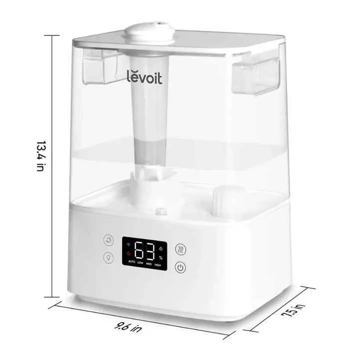 Levoit - VeSync Classic 300S 1.58 gallon Ultrasonic Smart Humidifier - White