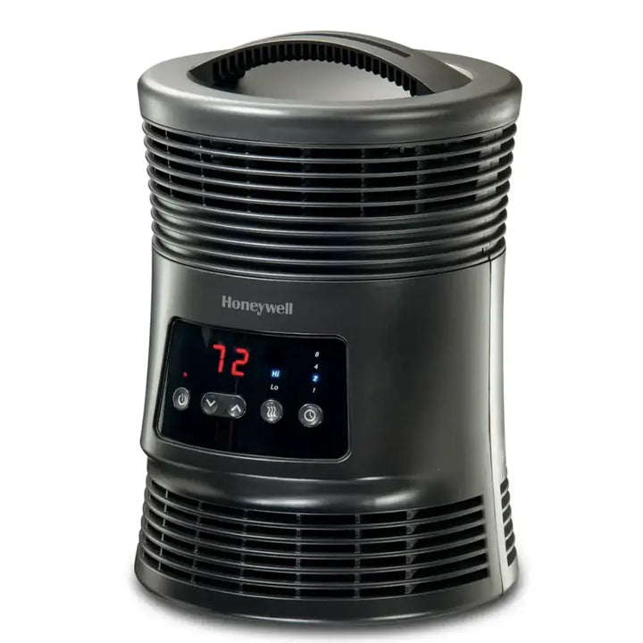 Honeywell - 360 Surround Digital Fan-Forced Heater - Black