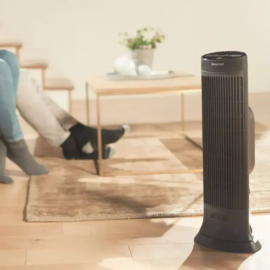 Honeywell - Ceramic Tower Heater - Slate Gray