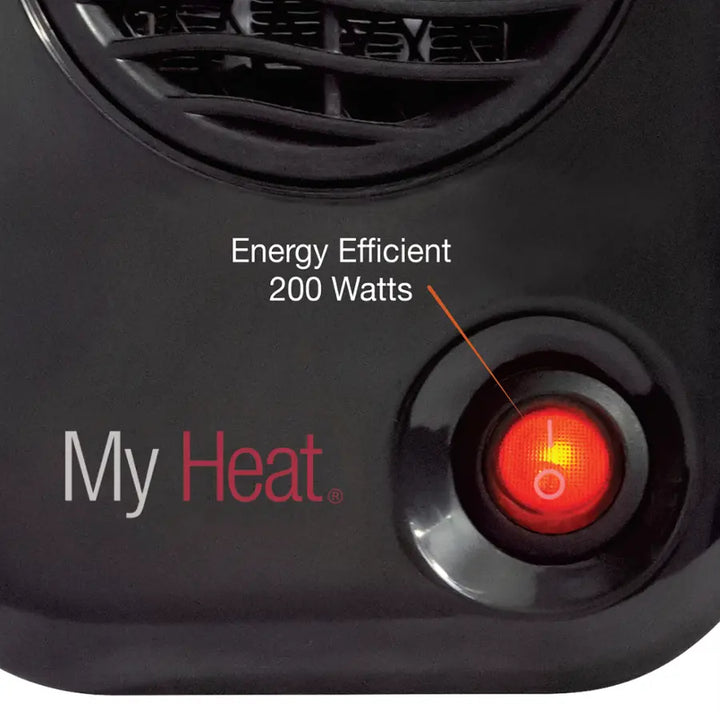 Lasko - MyHeat Personal Electric Portable Space Heater - Black