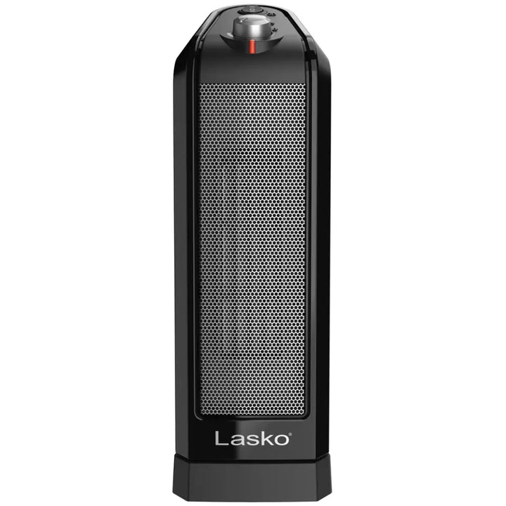 Lasko - 1500-Watt Portable Ceramic Heater for Tabletop or Floor - Black