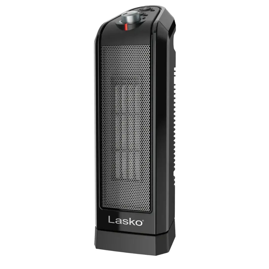 Lasko - 1500-Watt Portable Ceramic Heater for Tabletop or Floor - Black