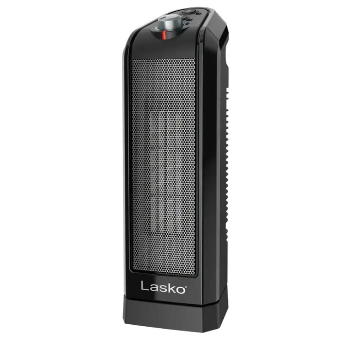 Lasko - 1500-Watt Portable Ceramic Heater for Tabletop or Floor - Black