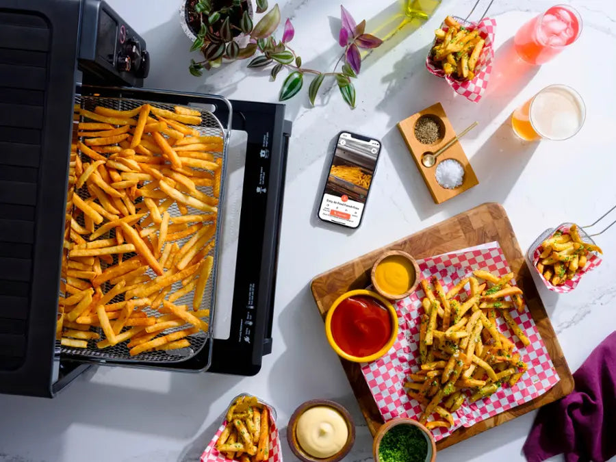 Breville - the Joule 1.0 Cubic Ft Oven Air Fryer Pro - Black Stainless Steel