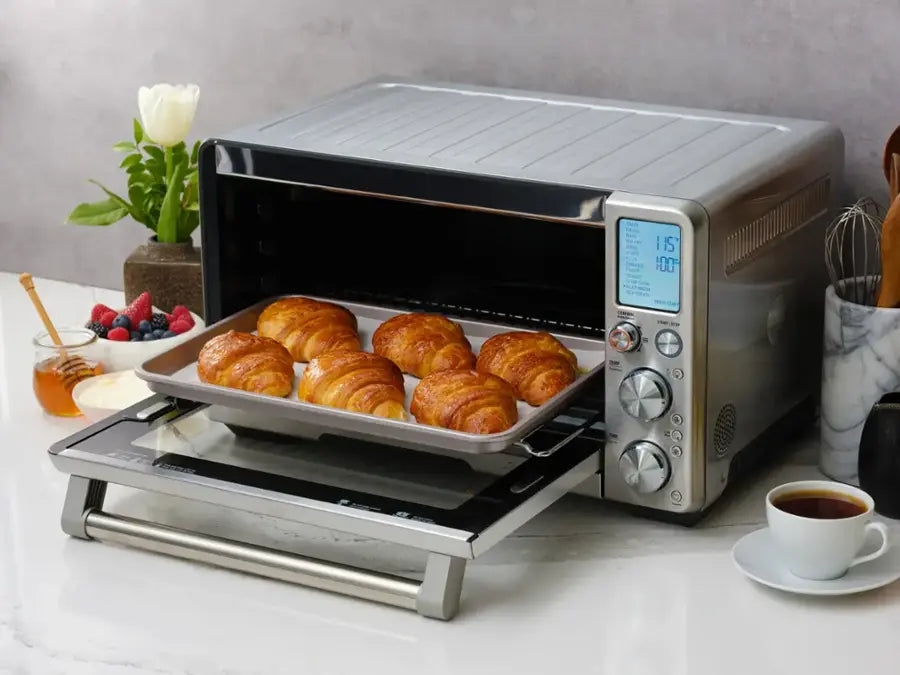Breville - the Joule 1.0 Cubic Ft Oven Air Fryer Pro - Brushed Stainless Steel