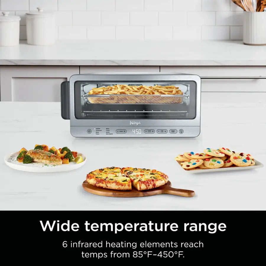 Ninja - Flip Toaster Oven & Air Fryer - Gray