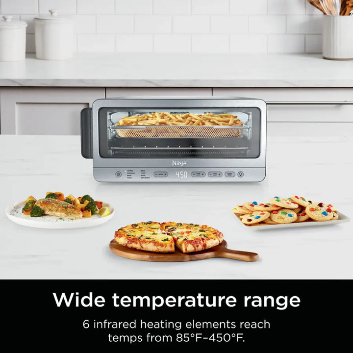 Ninja - Flip Toaster Oven & Air Fryer - Gray