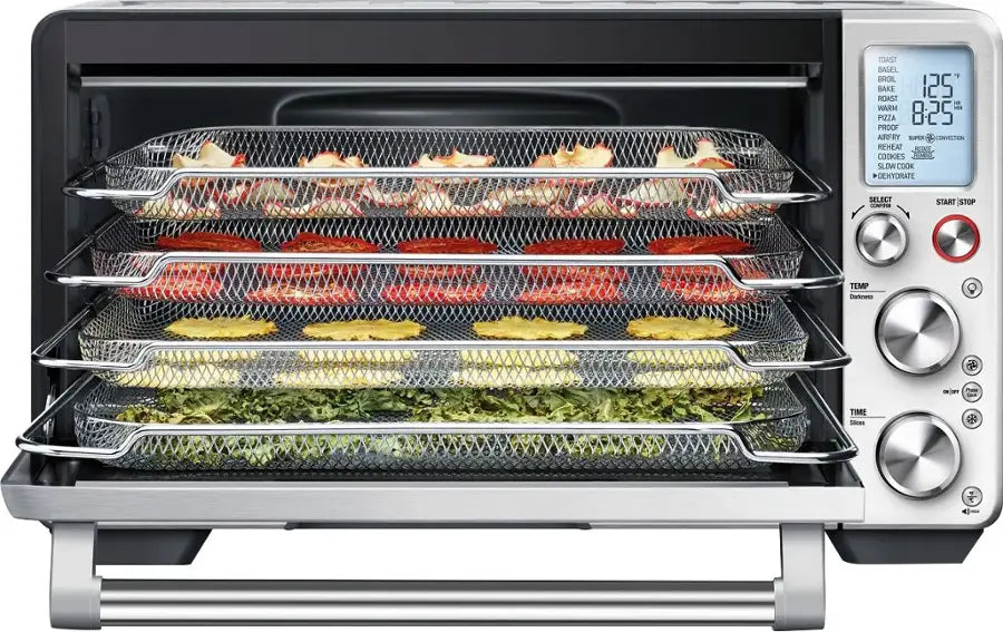Breville - the Smart Oven Air Fryer Pro Convection Toaster/Pizza Oven - Brushed Stainless Steel