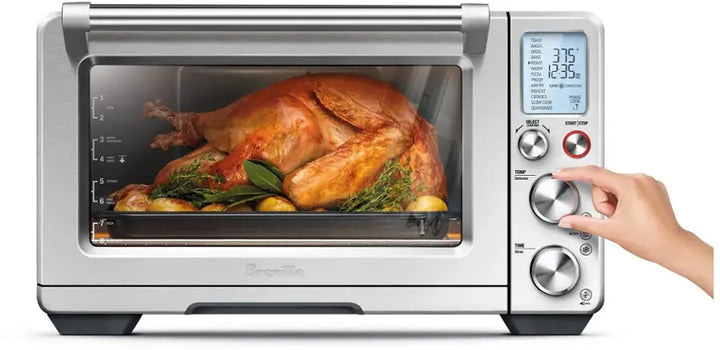 Breville - the Smart Oven Air Fryer Pro Convection Toaster/Pizza Oven - Brushed Stainless Steel