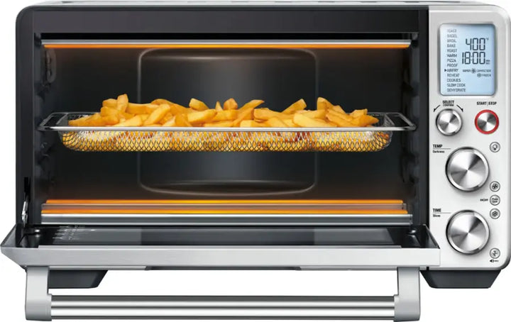 Breville - the Smart Oven Air Fryer Pro Convection Toaster/Pizza Oven - Brushed Stainless Steel