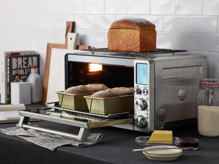 Breville - the Smart Oven Air Fryer Pro Convection Toaster/Pizza Oven - Brushed Stainless Steel