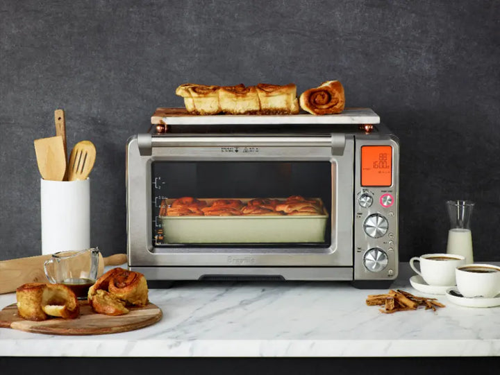 Breville - the Smart Oven Air Fryer Pro Convection Toaster/Pizza Oven - Brushed Stainless Steel