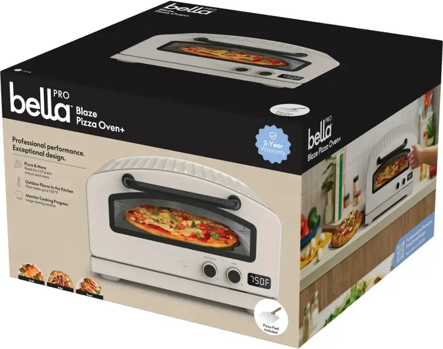 bella PRO - Blaze Oven+: Pizza, Broil, Bake & Roast - Oatmilk