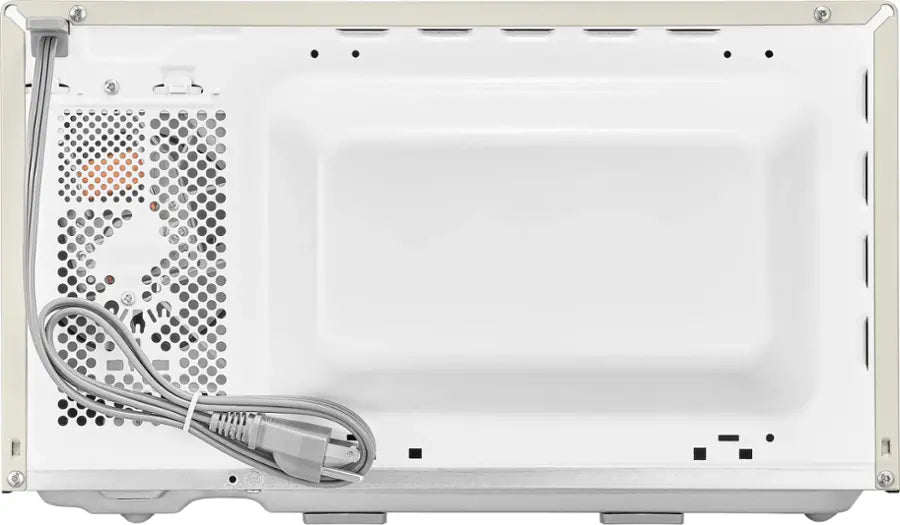 Insignia™ - .7 Cu. Ft. Retro Compact Microwave - Cream