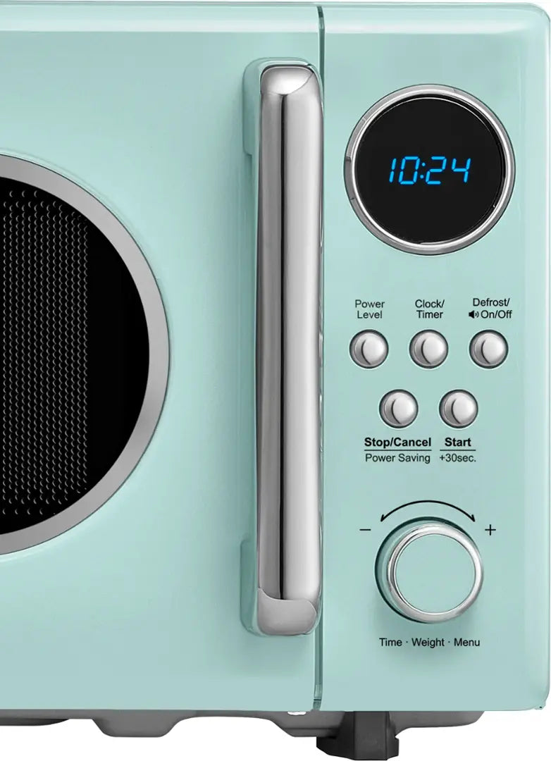 Insignia™ - .7 Cu. Ft. Retro Compact Microwave - Cream