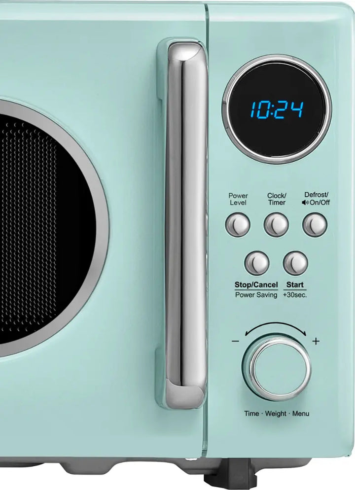 Insignia™ - .7 Cu. Ft. Retro Compact Microwave - Cream