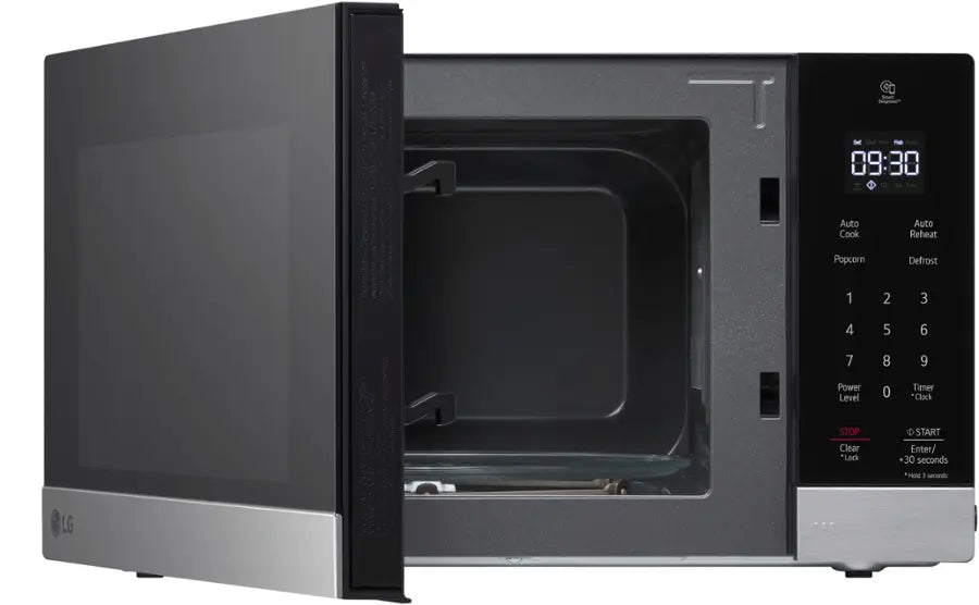 LG - 0.9 Cu. Ft. Countertop Microwave with Sensor Cooking and Smart Inverter - Stainless Steel