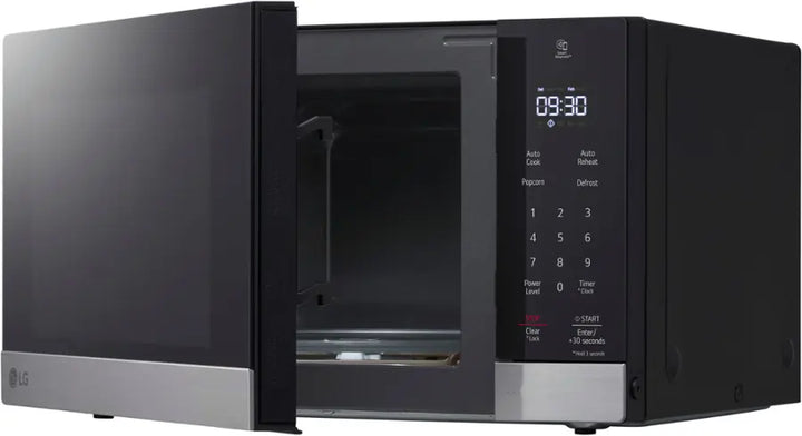 LG - 0.9 Cu. Ft. Countertop Microwave with Sensor Cooking and Smart Inverter - Stainless Steel