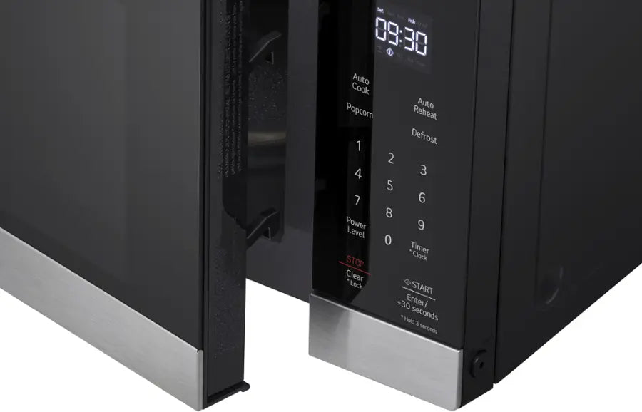LG - 0.9 Cu. Ft. Countertop Microwave with Sensor Cooking and Smart Inverter - Stainless Steel