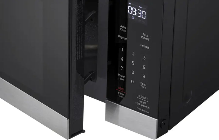 LG - 0.9 Cu. Ft. Countertop Microwave with Sensor Cooking and Smart Inverter - Stainless Steel
