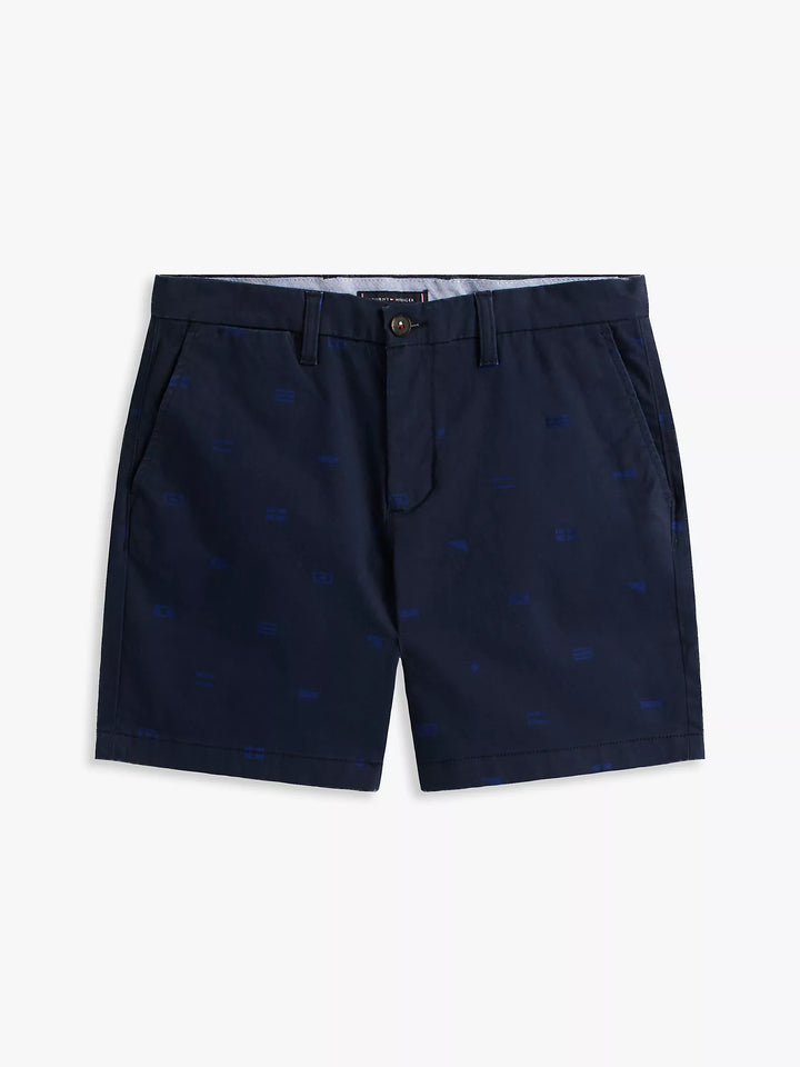 Tommy Hilfiger 7" Allover Flag Chino Short