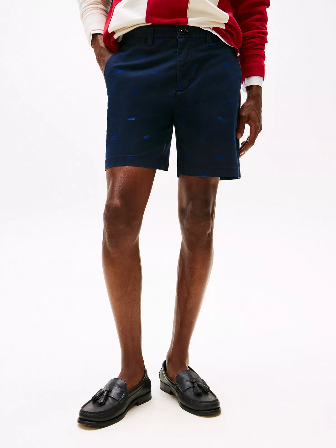 Tommy Hilfiger 7" Allover Flag Chino Short