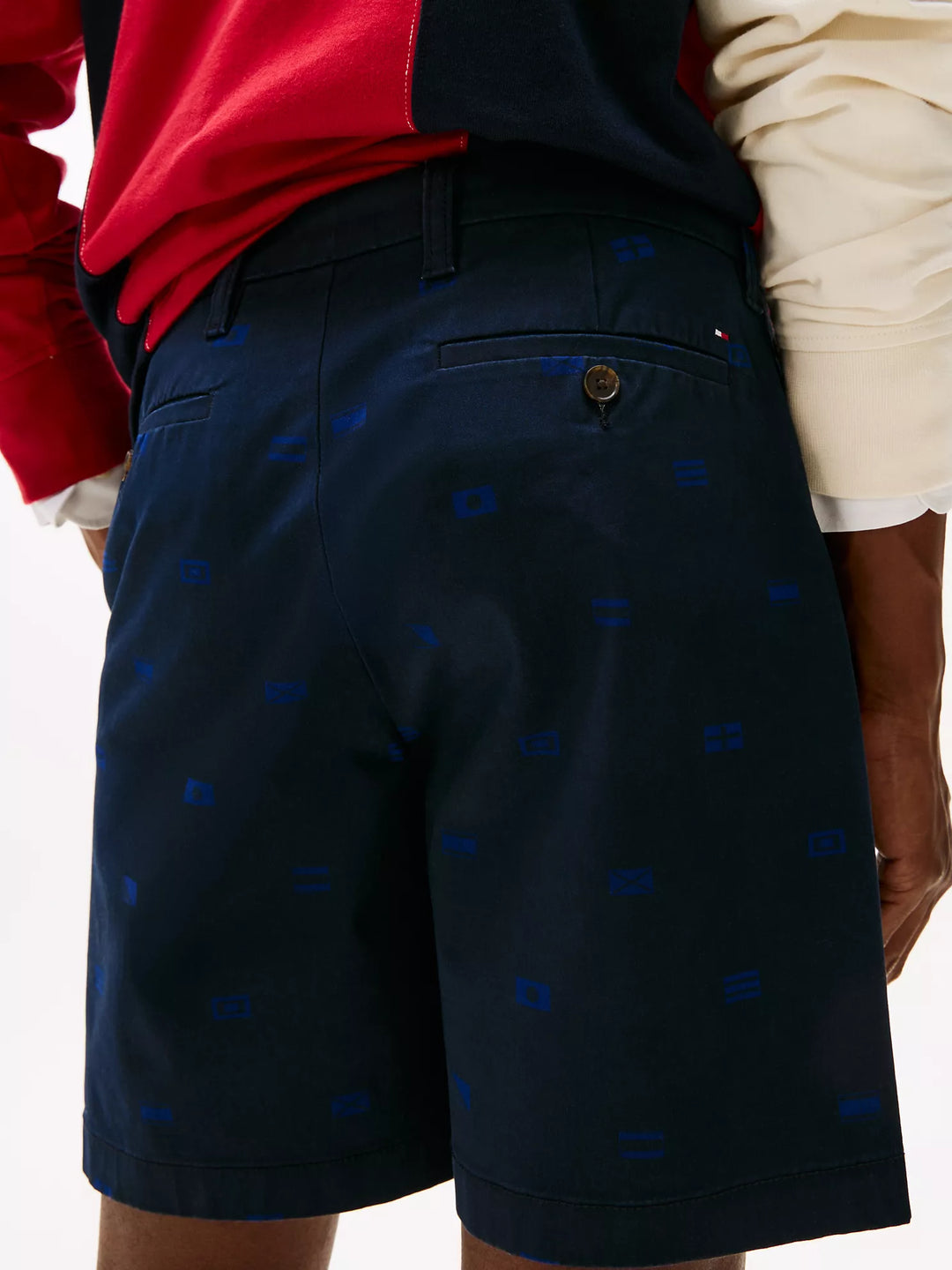 Tommy Hilfiger 7" Allover Flag Chino Short