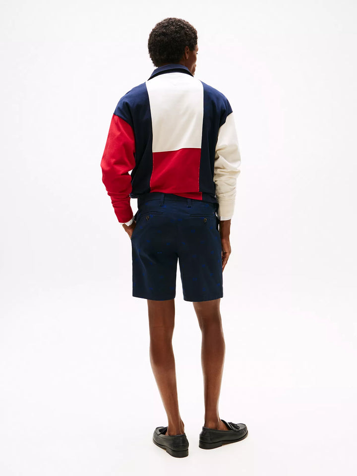 Tommy Hilfiger 7" Allover Flag Chino Short