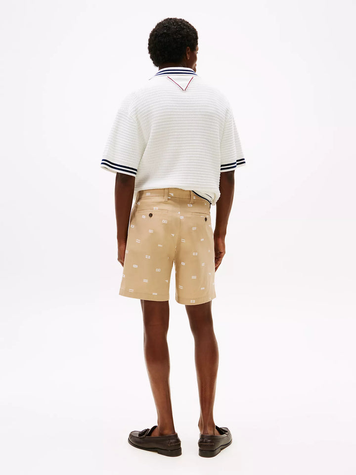 Tommy Hilfiger 7" Allover Flag Chino Short