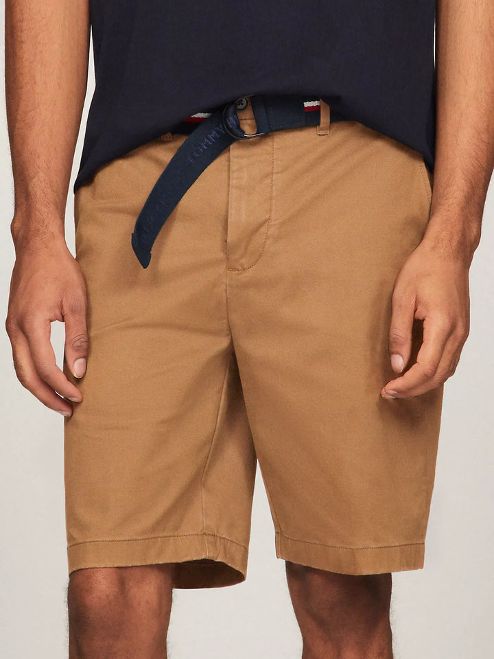Tommy Hilfiger Belted Twill 9" Short