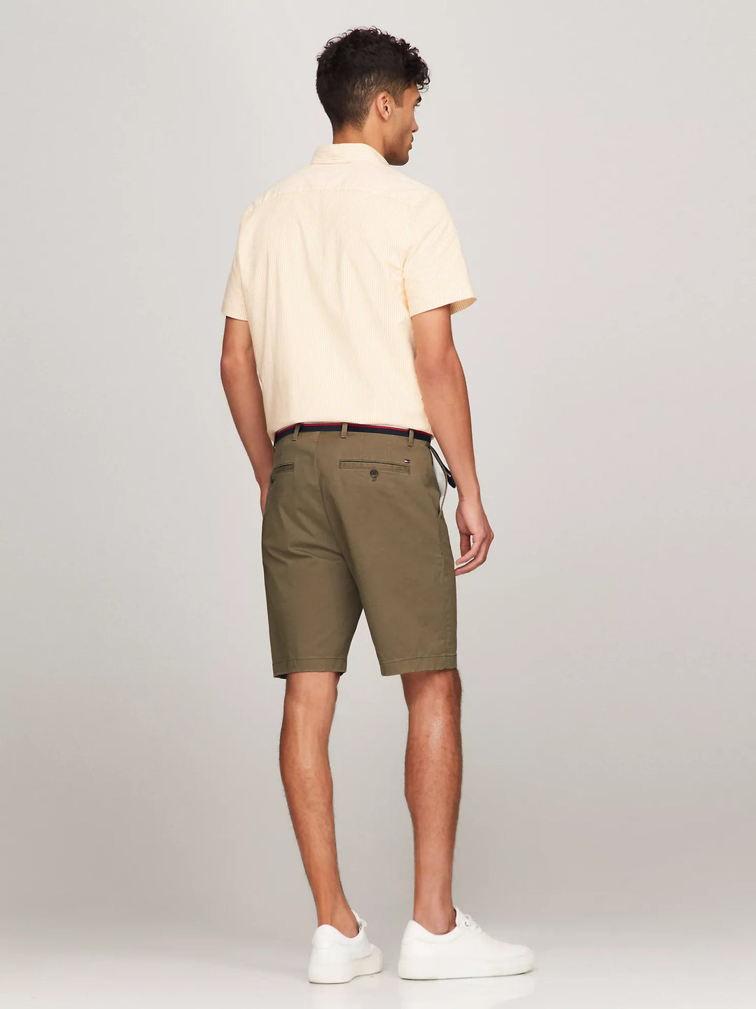 Tommy Hilfiger Belted Twill 9" Short