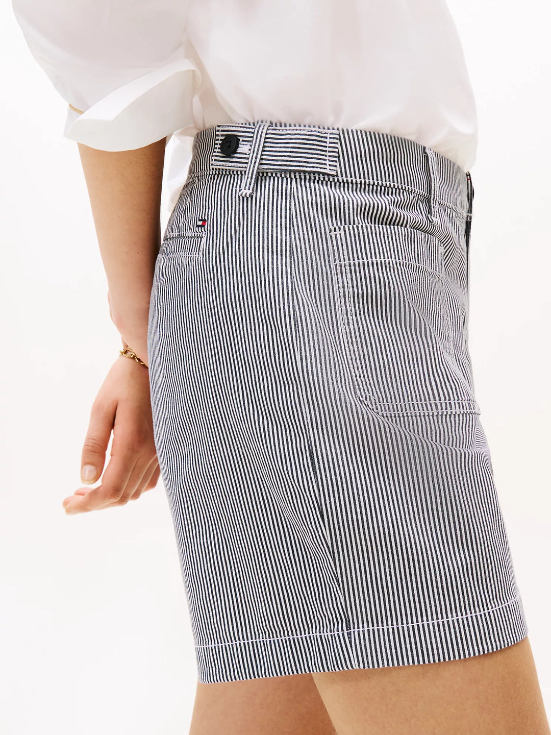 Tommy Hilfiger Stripe Patch Pocket Classic 5" Short