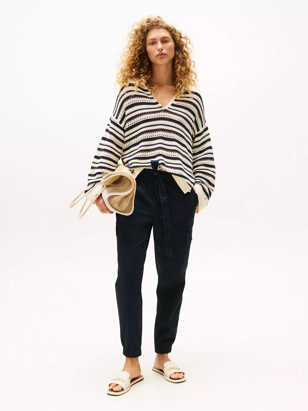 Tommy Hilfiger Belted Cargo Jogger