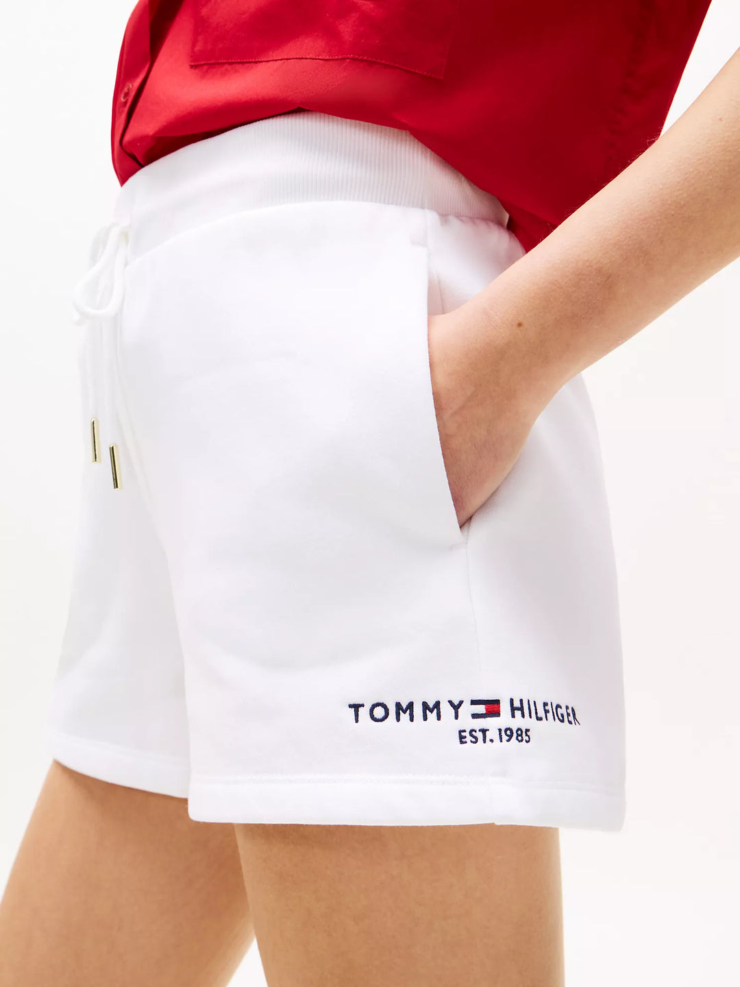 Tommy Hilfiger Embroidered Tommy Logo Sweatshort
