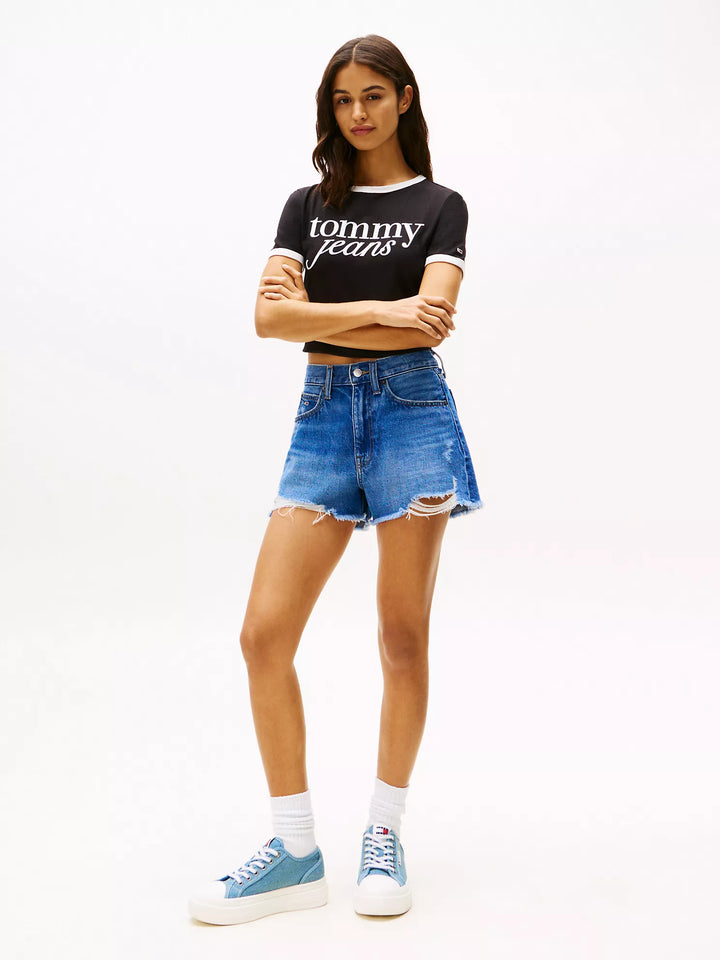 Tommy Hilfiger Tommy Jeans Distressed Denim Short