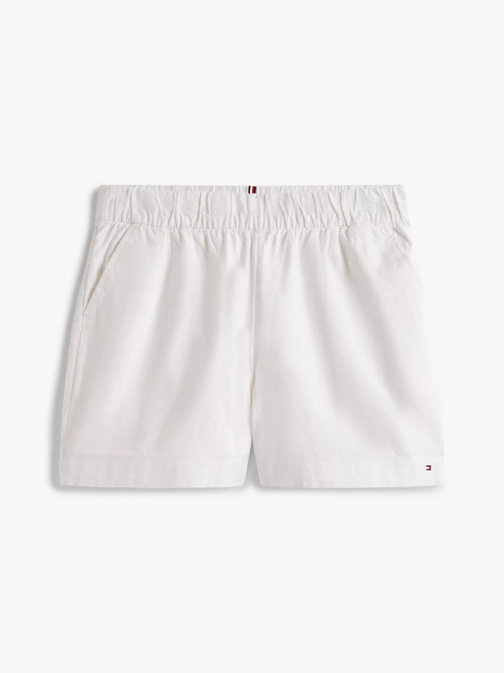 Tommy Hilfiger Cotton-Linen Blend Pull-On Short