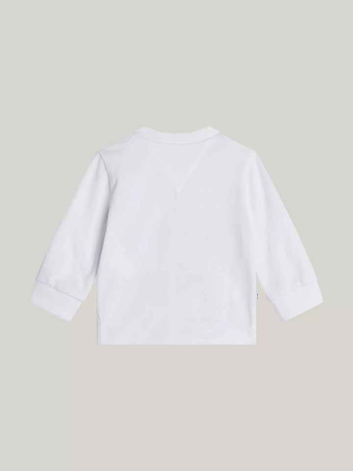 Tommy Hilfiger Babies' Flocked Captain Logo T-Shirt
