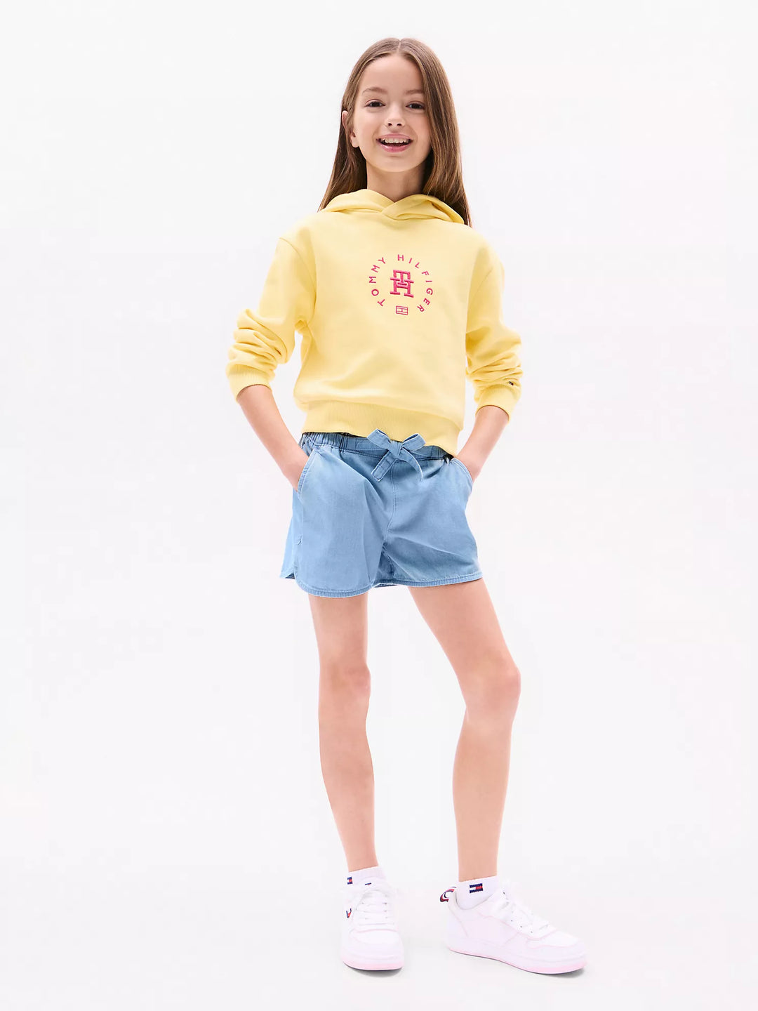 Tommy Hilfiger Kids' Tie-Waist Pull-On Short