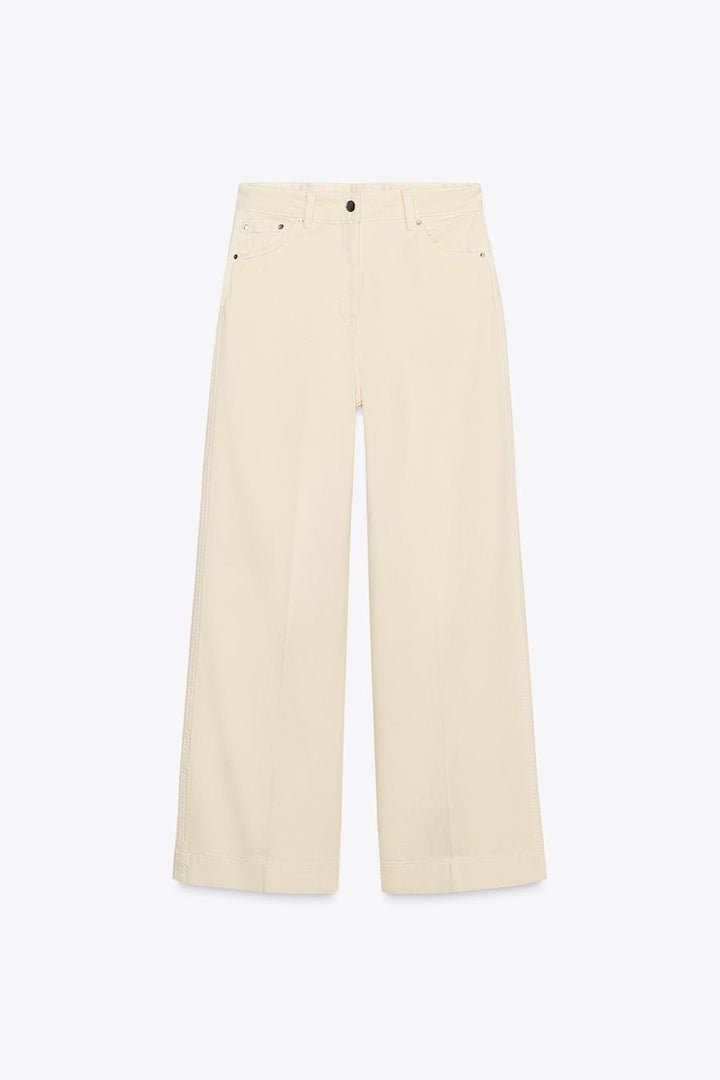 ZARA HIGH-WAISTED LOOSE FIT JEANS ZW COLLECTION