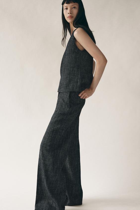 ZARA STRUCTURED PANTS ZW COLLECTION