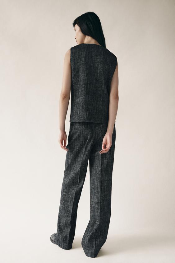 ZARA STRUCTURED PANTS ZW COLLECTION