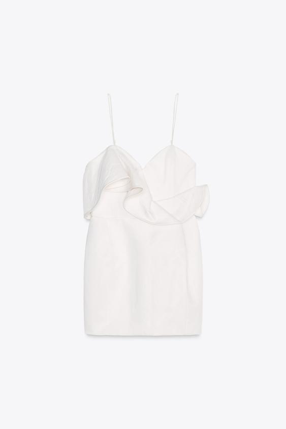 ZARA VOLUMINOUS SHORT DRESS ZW COLLECTION