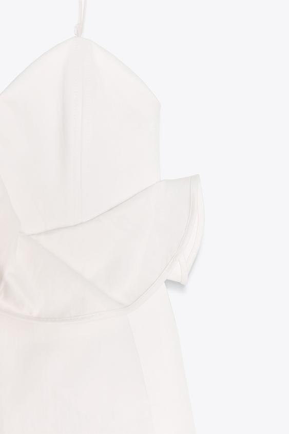 ZARA VOLUMINOUS SHORT DRESS ZW COLLECTION