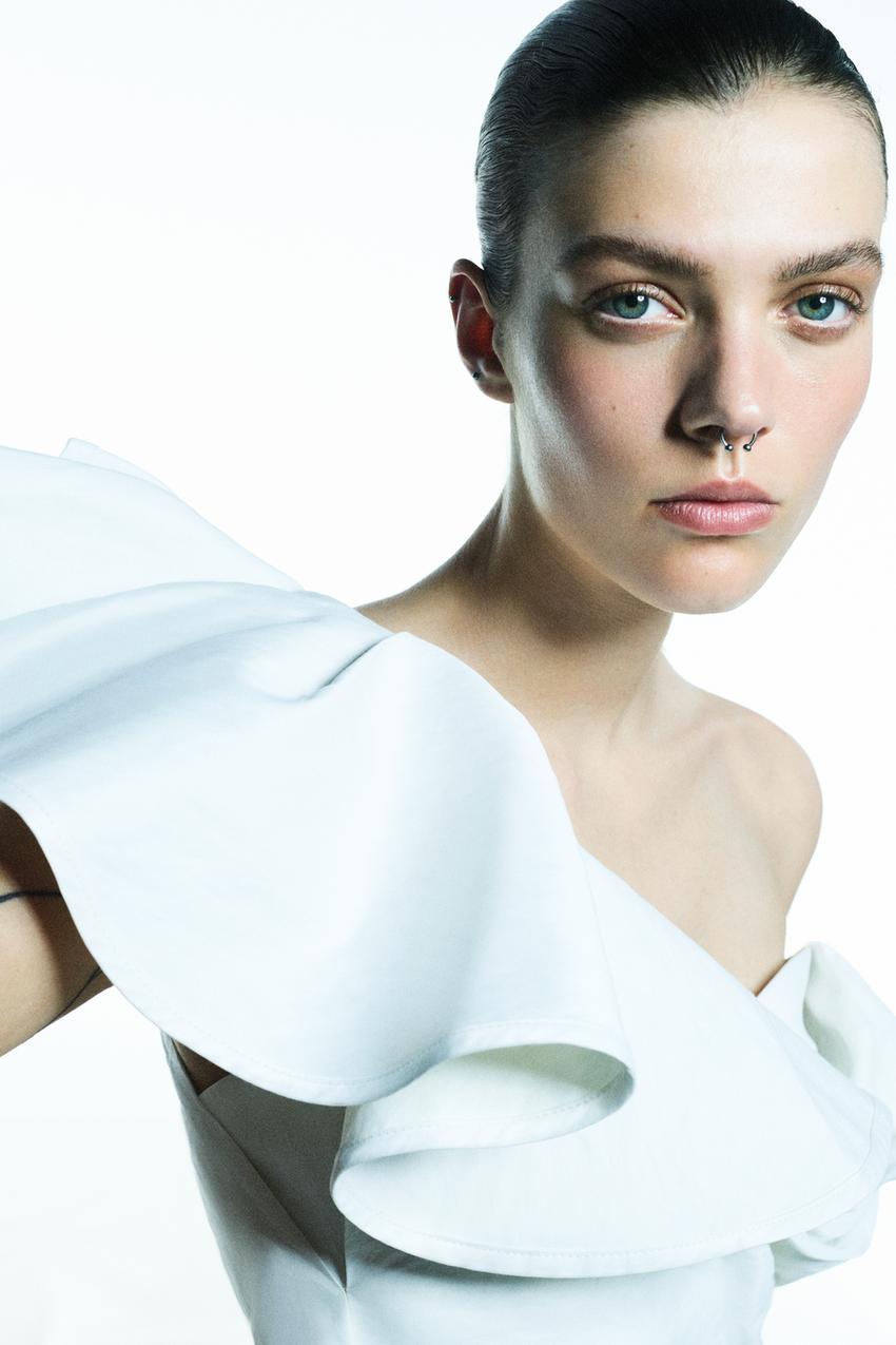 ZARA VOLUMINOUS SHORT DRESS ZW COLLECTION