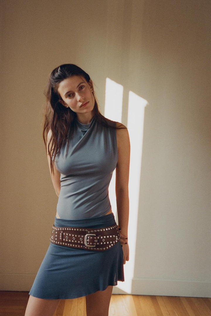 ZARA DRAPED BODYSUIT
